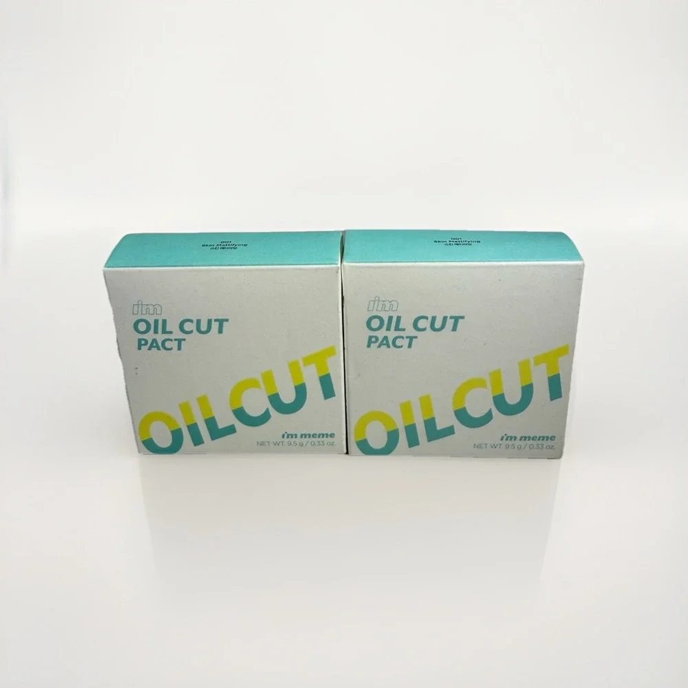 I'M MEME- Oil Cut‎ Pact #01 Skin Mattifying, Pressed Face Powder 9.5g